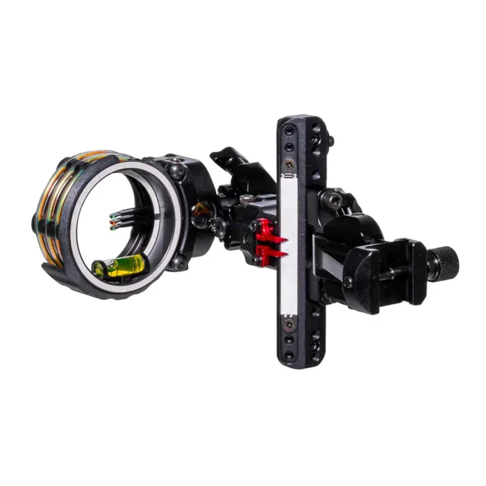 Axcel Landslyde Custom Series Bowhunting/Black Picatinny Slider w/Accustat II Scope (.019" Micro 3 Pin) - Image 4